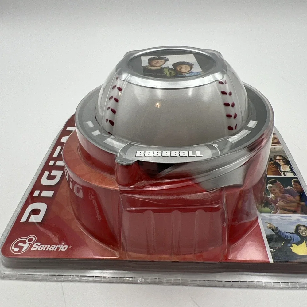 VU-ME‎ Photo Ball Digital Photo Frame Baseball Store Up to 70 Photos Brand NEW